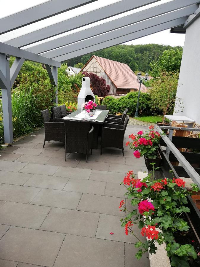 Ferienwohnung Rabelsdorf Pfarrweisach Exteriér fotografie