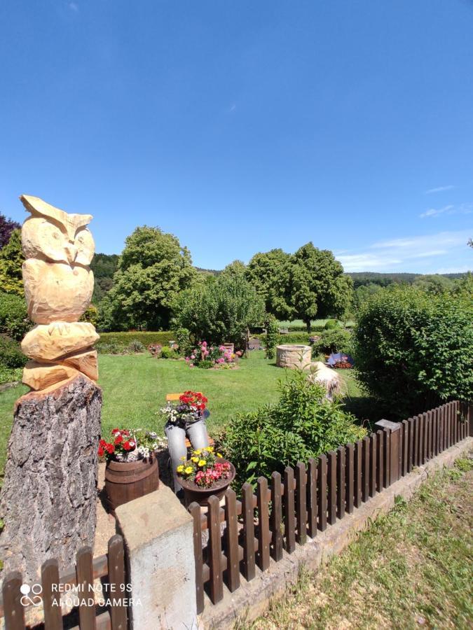 Ferienwohnung Rabelsdorf Pfarrweisach Exteriér fotografie